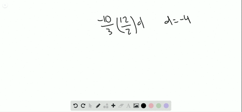 evaluate-the-expression-for-the-given-value-of-the-variable-frac103leftfrac122rightd-text-when-d-4