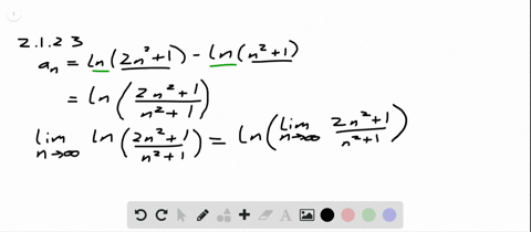 SOLVED:Determine whether the sequence is converge…