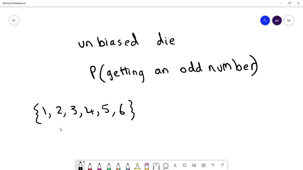 When a coin is tossed and then a die is rolled, the probability of