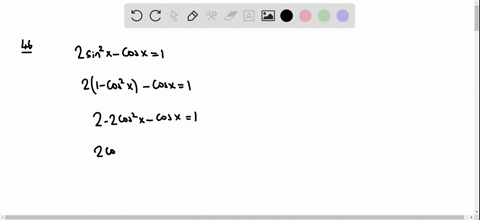 find-all-solutions-of-the-equation-in-the-interval-02-pi-2-sin-2-x-cos-x1