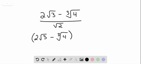 use-a-calculator-to-approximate-each-radical-round-your-answer-to-two-decimal-places-frac2-sqrt3-sqr