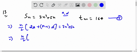 if-the-sum-of-n-terms-of-an-ap-is-3-n25-n-and-its-mtext-th-term-is-164-find-the-value-of-m