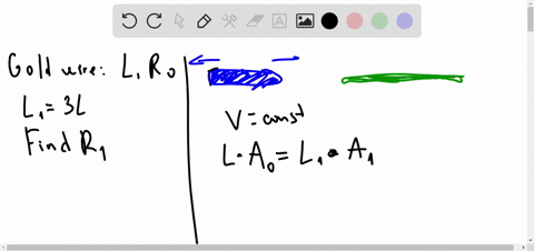 a-piece-of-gold-wire-of-length-l-has-a-resistance-r_0-suppose-the-wire-is-drawn-out-so-that-its-le-2