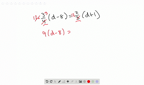solve-each-equation-if-possible-frac34d-8frac23d1