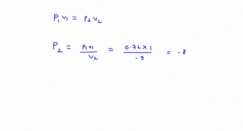 the-stress-for-one-litre-of-a-perfect-gas-at-a-pressure-of-72-mathrmcm-of-mathrmhg-when-it-is-compre