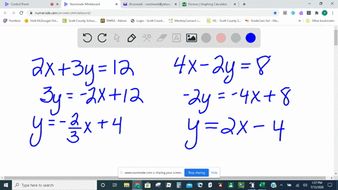 graph-each-pair-of-equations-on-the-same-coordinate-axes-beginaligned-2-x3-y12-4-x-2-y8-endaligned