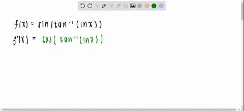 evaluate-the-derivatives-of-the-following-functions-fxsin-lefttan-1ln-xright