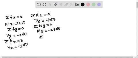 the-1-in-diameter-rod-is-subjected-to-the-loads-shown-determine-the-state-of-stress-at-point-b-and-2
