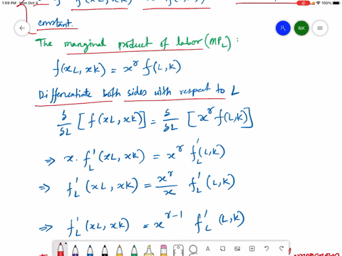 SOLVED:Do all homogeneous production functions of whatever degree have ...