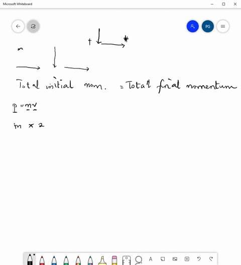 two-balls-of-equal-mass-approach-the-coordinate-origin-one-moving-downward-along-the-y-axis-at-200-m
