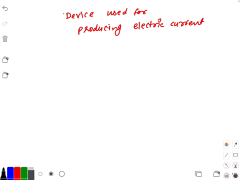 the-device-used-for-producing-electric-current-is-called-a-a-generator-b-galvanometer-c-ammeter-d-mo