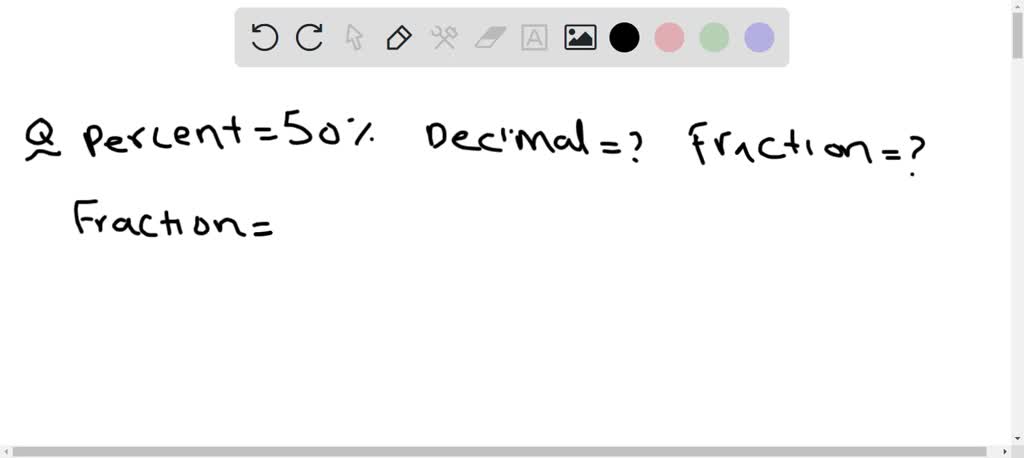 SOLVED:Complete the table of fraction, decimal, and percent equivalents.