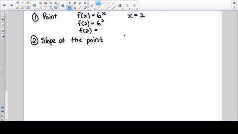 in-exercises-25-36-find-an-equation-of-the-tangent-line-at-the-point-indicated-fx6x-quad-x2