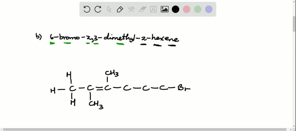 SOLVED:Draw the structure for each of the following: a. 3,3 ...