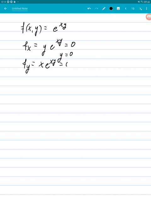 use-theorem-2-to-find-local-extrema-fx-yex-y
