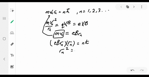 consider-an-electron-undergoing-cyclotron-motion-in-a-magnetic-ficld-according-to-bohr-the-electrons