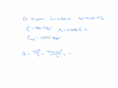 a-newtonian-fluid-has-laminar-flow-as-it-passes-through-the-annulus-use-the-navier-stokes-equations-