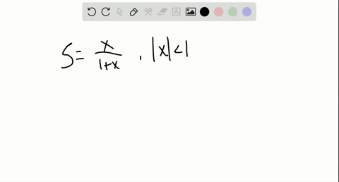 find-a-series-expansion-for-the-expression-fracx1x-text-for-x1