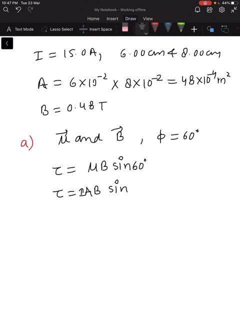 SOLVED:The rectangular loop shown in Fig. P7. 44 is pivoted about the y ...