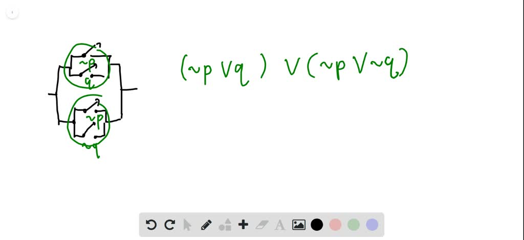 Write a logical statement representing the circuit 04 picture
