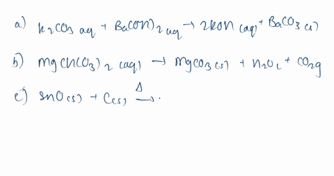 write-the-simplest-chemical-equation-to-represent-the-reaction-of-a-mathrmk_2-mathrmco_3lefttext-aq-