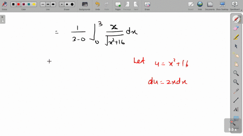 find-the-average-value-of-the-function-on-the-given-interval-fxfracxsqrtx216-03