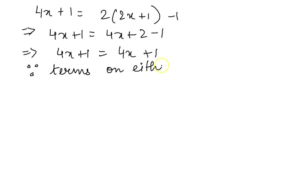 SOLVED:Identify the equation as a conditional equation, a contradiction ...