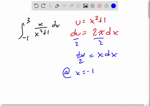 make-a-u-substitution-and-integrate-from-ua-to-ub-int_-13-fracx-d-xx21