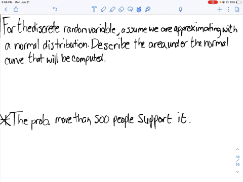 a-discrete-random-variable-is-given-assume-the-probability-of-the-random-variable-will-be-approxim-9