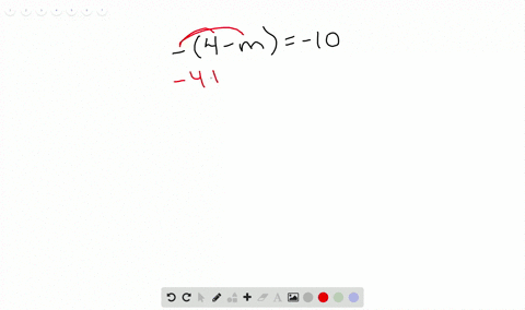 solve-each-equation-if-possible-4-m-10
