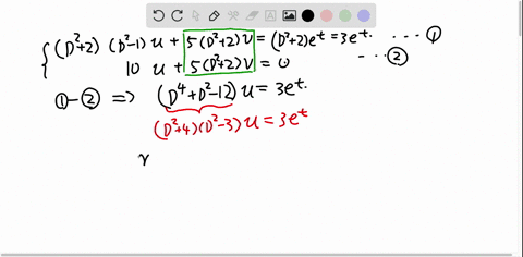 beginarraylleftd2-1rightu5-vet-2-uleftd22rightv0endarray