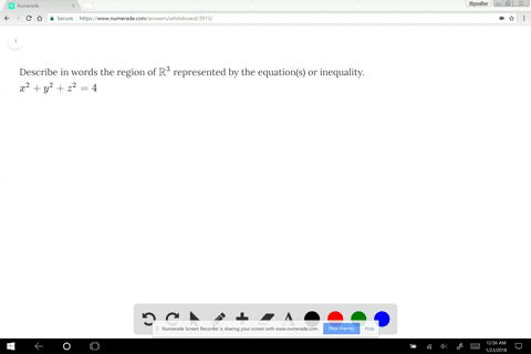 describe-in-words-the-region-of-mathbbr3-represented-by-the-equations-or-inequality-x2-y2-z2-4