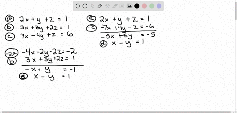 solve-problems-5-26-using-elimination-by-addition-beginaligned2-xyz13-x3-y2-z17-x-4-yz6endaligned