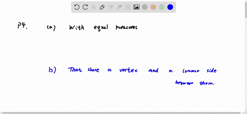 what-relationship-if-any-exists-between-two-angles-a-with-equal-measures-b-that-have-the-same-vertex