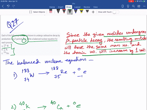 each-of-the-following-nuclides-is-known-to-undergo-radioactive-decay-by-production-of-a-beta-parti-6