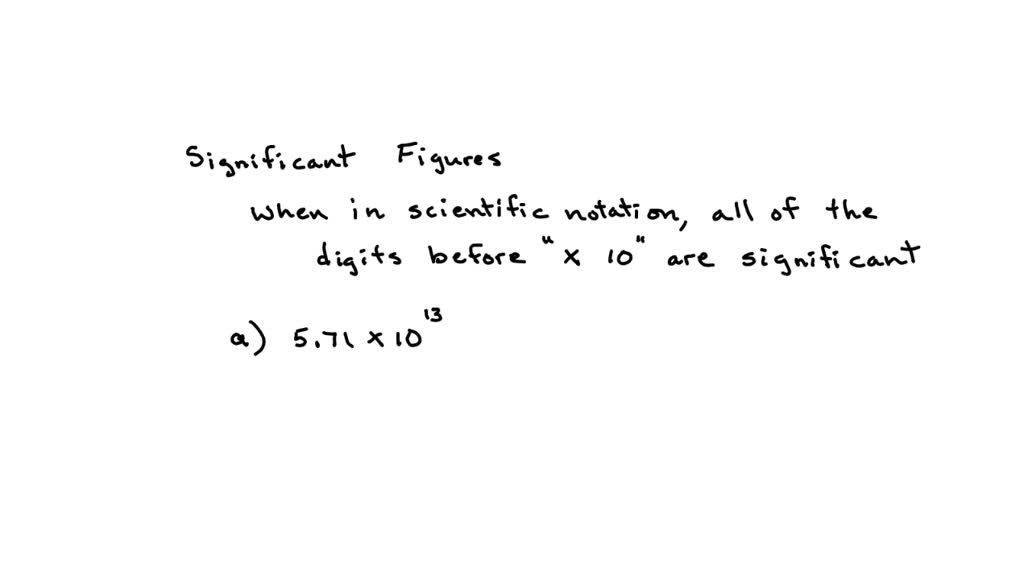 SOLVED:Determine the number of significant figures in the following ...