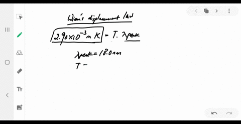 i-a-what-is-the-temperature-if-the-peak-of-a-blackbody-spectrum-is-at-180-mathrmnm-b-what-is-the-wav