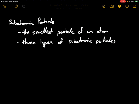 describe-what-is-meant-by-a-subatomic-particle-what-are-the-three-subatomic-particles-discussed-in-t