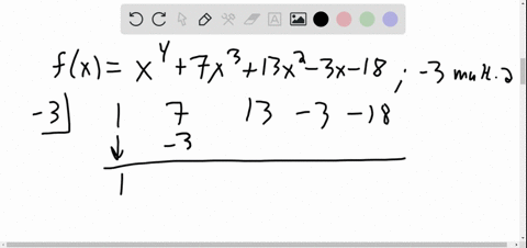 show-that-the-number-is-a-zero-of-fx-of-the-given-multiplicity-and-express-fx-as-a-product-of-linear