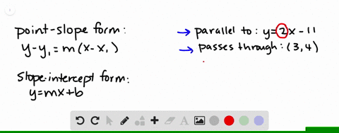 write-in-slope-intercept-form-the-equation-of-the-line-that-is-parallel-to-the-given-line-and-passes