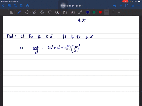 a-five-free-electrons-exist-in-a-three-dimensional-infinite-potential-well-with-all-three-widths-equ