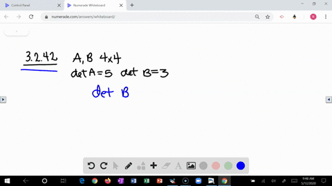 let-a-and-b-be-4-times-4-matrices-such-that-operatornamedeta5-and-operatornamedetb3-compute-the-de-6