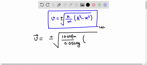 a-500-mathrmg-object-is-attached-to-a-horizontal-spring-with-a-force-constant-of-100-mathrmn-mathrmm