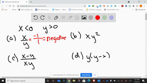 determine-the-sign-of-the-real-number-a-fracxy-b-x-y2-c-fracx-yx-y-d-yy-x