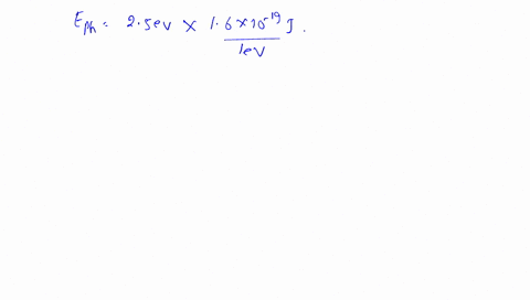 an-atom-emits-photons-with-an-energy-of-25-ev-a-what-is-the-spacing-in-joules-between-the-energy-lev