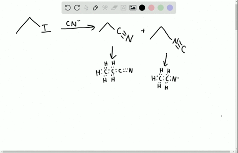reaction-of-iodoethane-with-mathrmcn-yields-a-small-amount-of-isonitrile-mathrmch_3-mathrmch_2-mathr