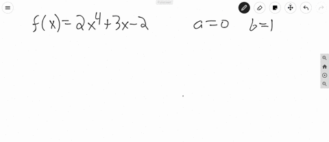 use-the-intermediate-value-theorem-to-show-that-fhas-a-zero-between-a-and-b-fx2-x43-x-2-quad-a0-quad