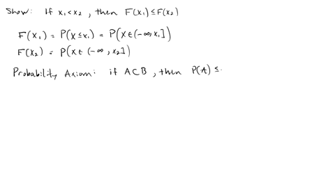 show-that-the-cdf-fx-is-a-nondecreasing-function-that-is-x_1x_2-implies-that-fleftx_1right-leq-fleft