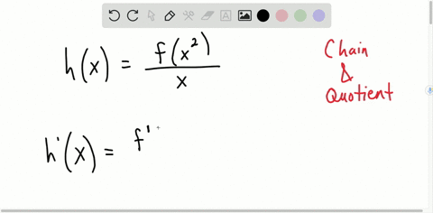 a-function-hx-is-defined-in-terms-of-a-differentiable-fx-find-an-expression-for-hprimex-hxfracfleftx