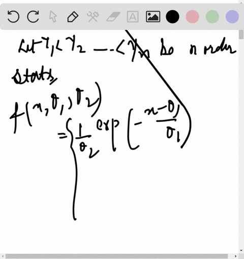 let-y_1y_2cdotsy_n-be-the-order-statistics-of-a-random-sample-from-a-distribution-with-the-pdf-fle-4